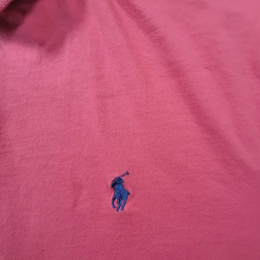 Polo Ralph Lauren Mens XXL Short Sleeve Polo Shirt Pink